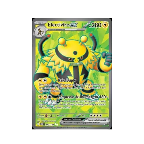 Electivire ex 2025 Pokémon TCG (212/182) - Droper