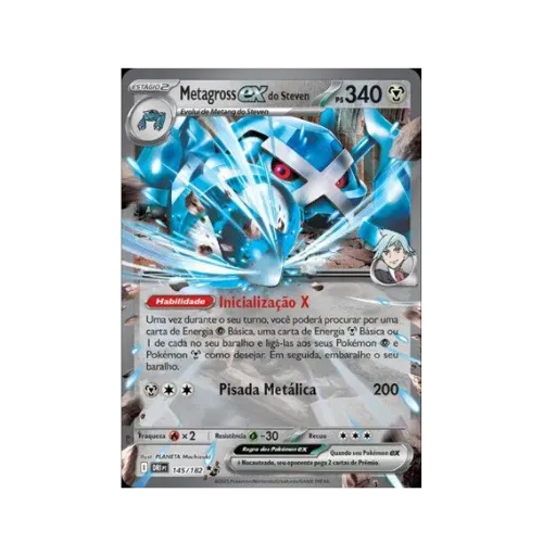 Metagross ex do Steven 2025 Pokémon TCG (145/182)