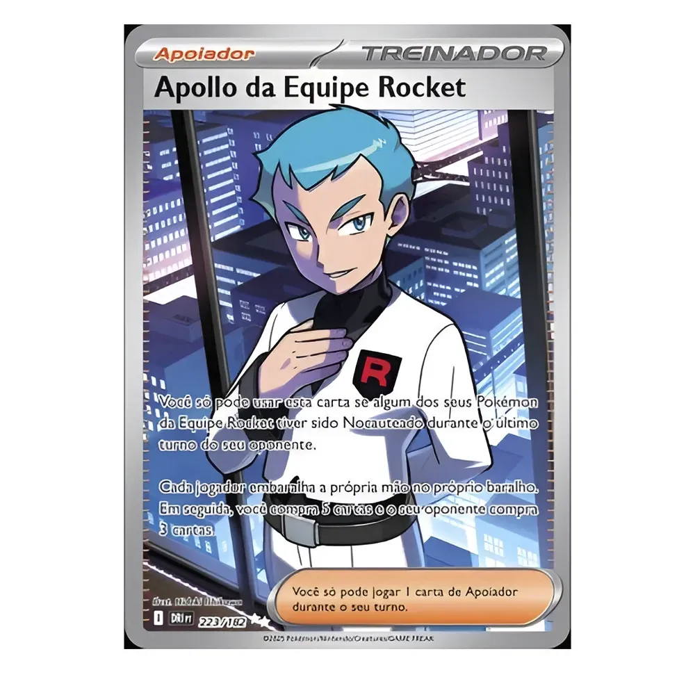 Apollo da Equipe Rocket 2025 Pokémon TCG (223/182) - Droper