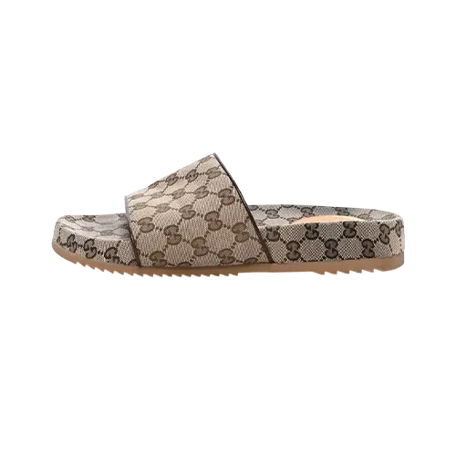 adidas x Gucci GG Platform Sandal Green - Droper adidas x Gucci GG Platform Sandal Green - Droper