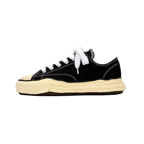 Maison Mihara Yasuhiro Peterson OG Sole Canvas Low Black