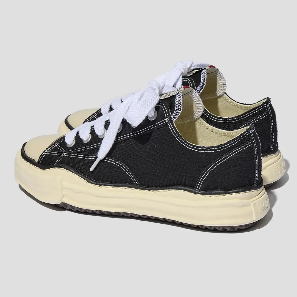 Maison Mihara Yasuhiro Peterson OG Sole Canvas Low Black - Droper