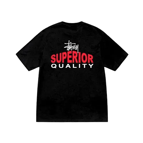 Camiseta Stüssy Superior Quality Black