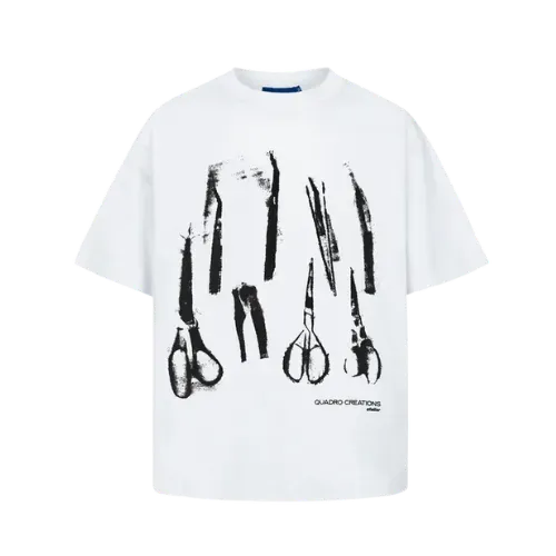 Camiseta Quadro Creations Atelier White