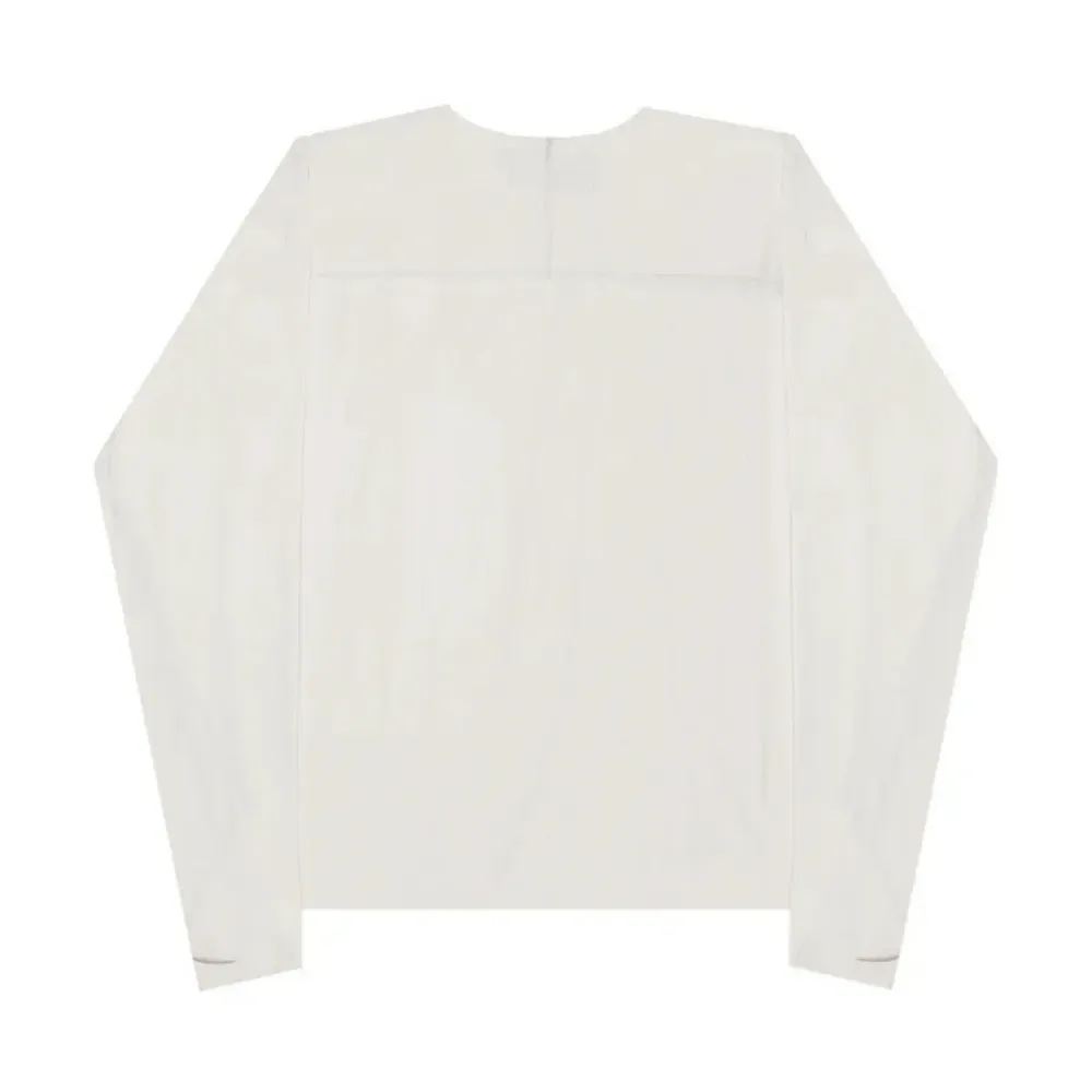 Camiseta Quadro Creations Vaughan Tech Longsleeve Off-White - Droper