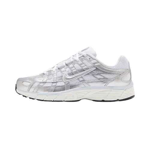 Nike P-6000 White Blue Tint Sail Metallic Silver