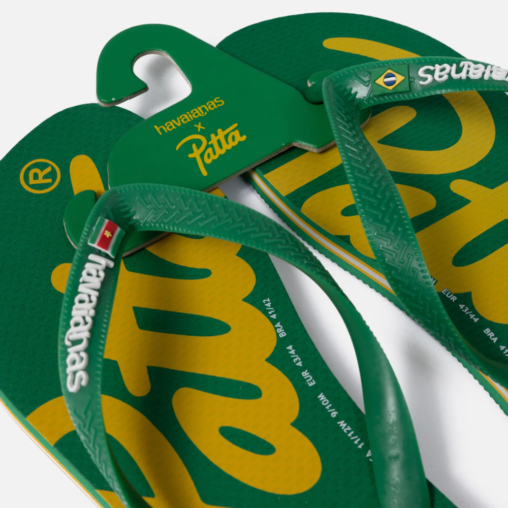 Patta x Havaianas Chinelo Green Foto 2