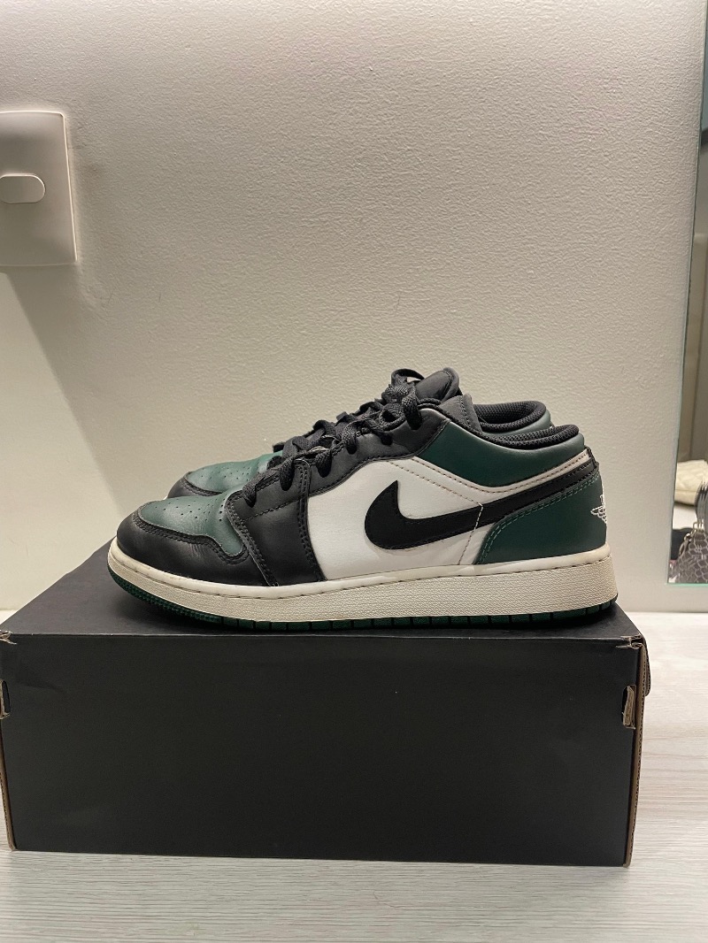 Foto 3 de Air Jordan 1 Low Green Toe — 37, Usado