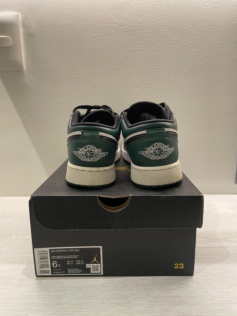 Foto 5 de Air Jordan 1 Low Green Toe — 37, Usado