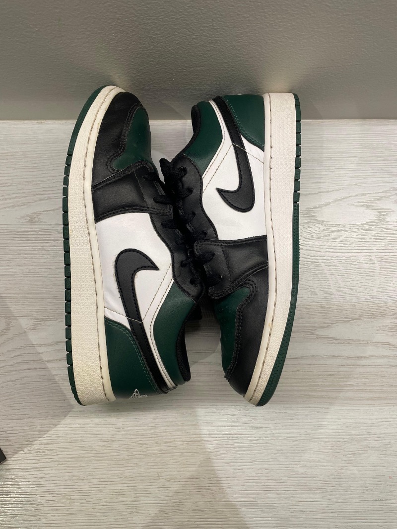 Foto 2 de Air Jordan 1 Low Green Toe — 37, Usado