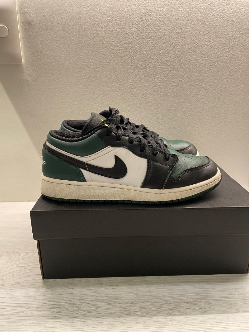 Foto 4 de Air Jordan 1 Low Green Toe — 37, Usado