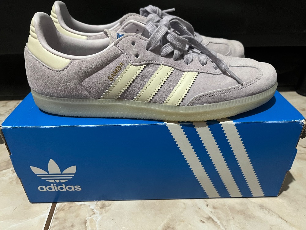 Adidas Samba OG Silver Dawn — 40, Usado