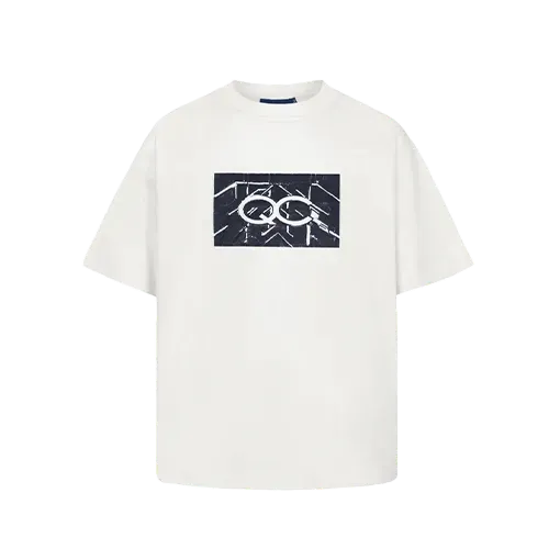 Camiseta Quadro Creations QC Box Boxy Off-White