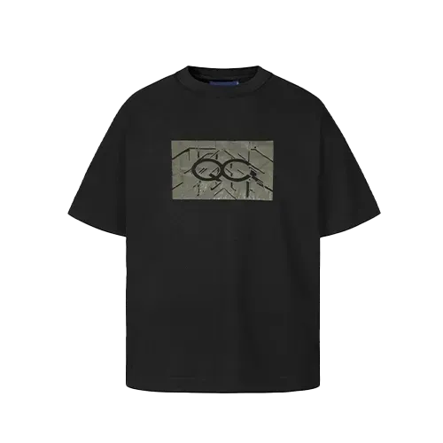 Camiseta Quadro Creations QC Box Boxy Black