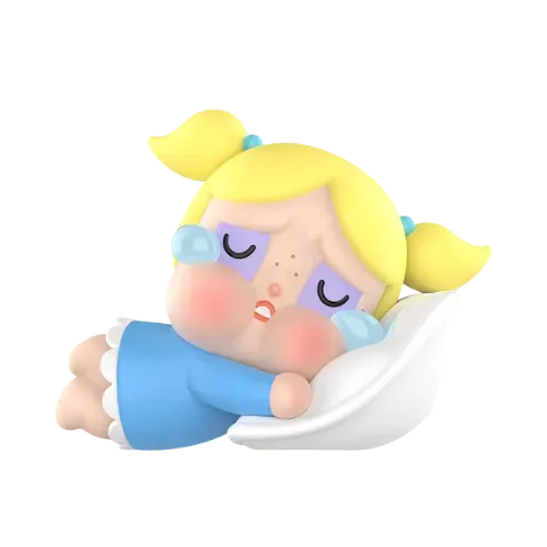 Powerpuff Girls x Pop Mart CryBaby Series Bedtime Bubbles