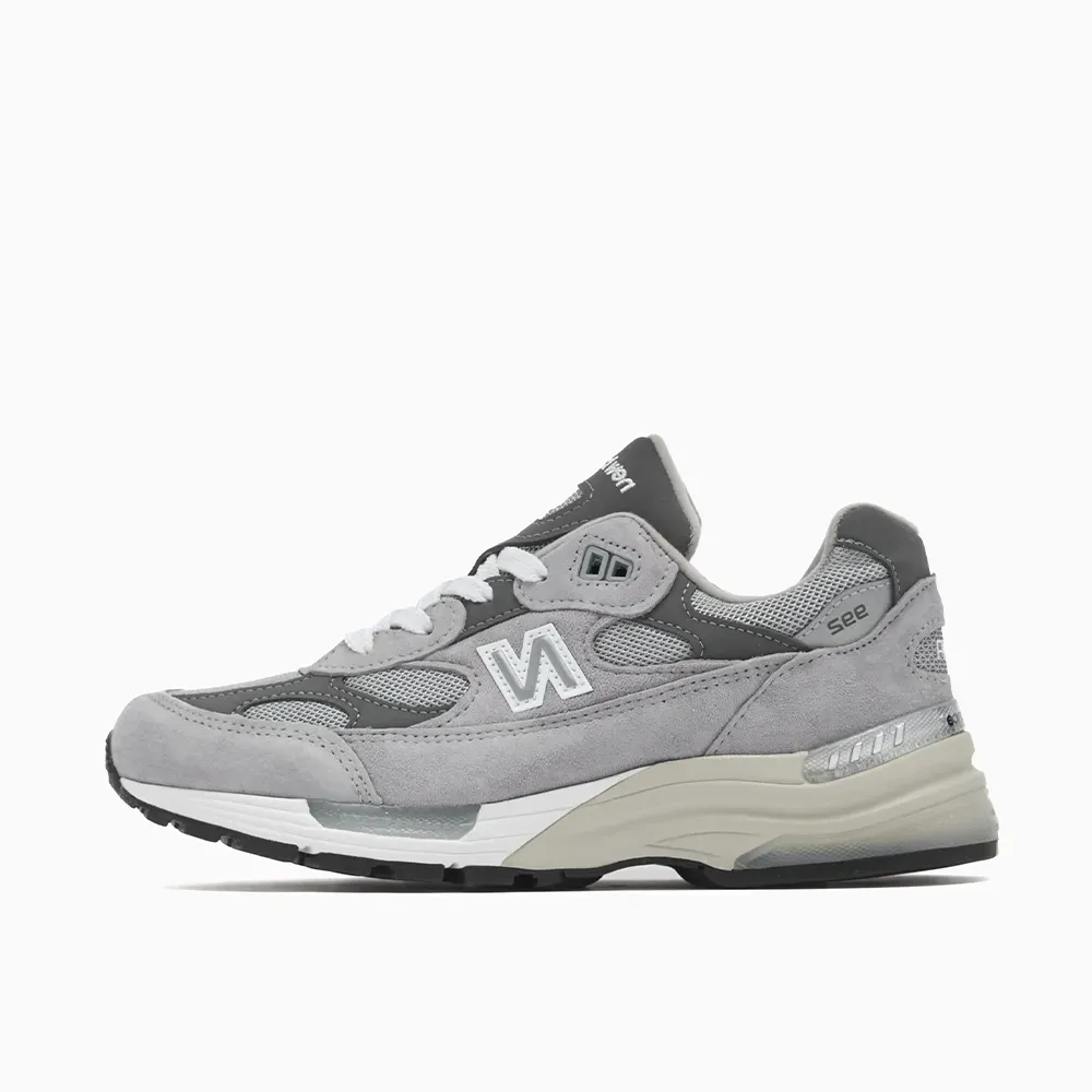Imagem New Balance 992 MiUSA Grey Silver Metallic