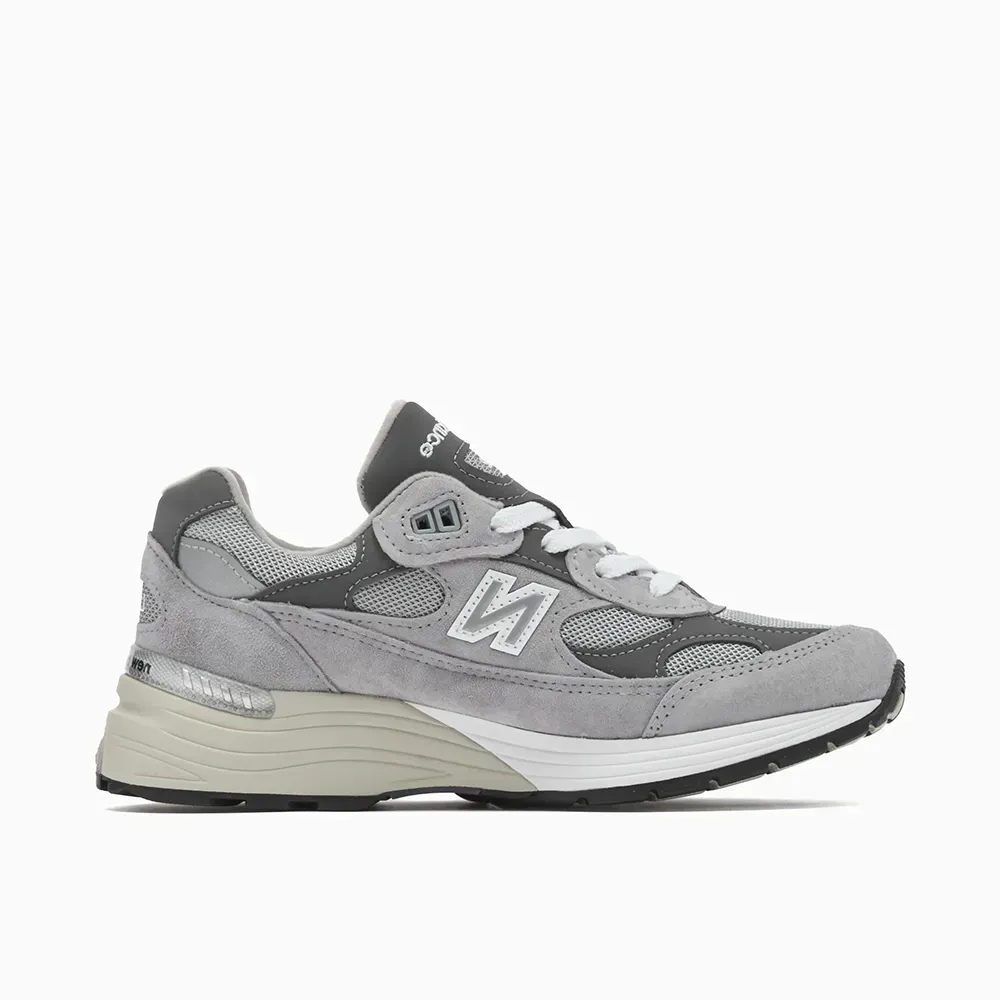Imagem New Balance 992 MiUSA Grey Silver Metallic