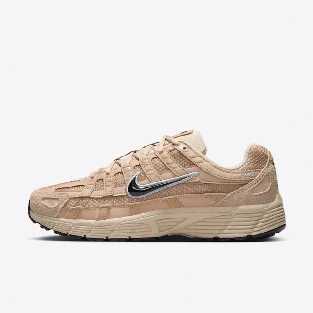 Imagem Nike P-6000 SE Hemp Sanddrift Metallic Silver Black