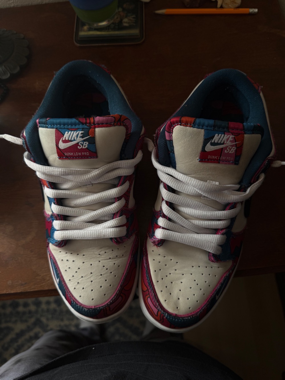 Parra x Nike SB Dunk Low Pro Abstract Art — 39, Usado