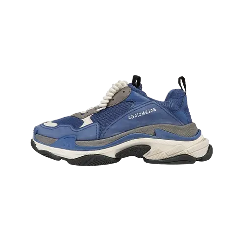 Balenciaga Triple S スニーカー 41 ネイビー/グレー Balenciaga Triple S Cool Blue Grey - Droper