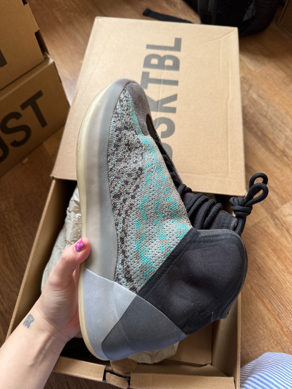 Yeezy QNTM Teal Blue