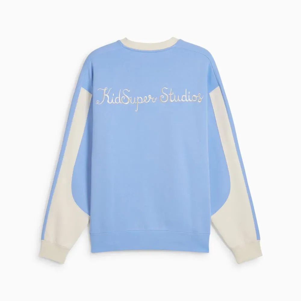 KidSuper x Puma Moletom Crew Light Blue foto 1