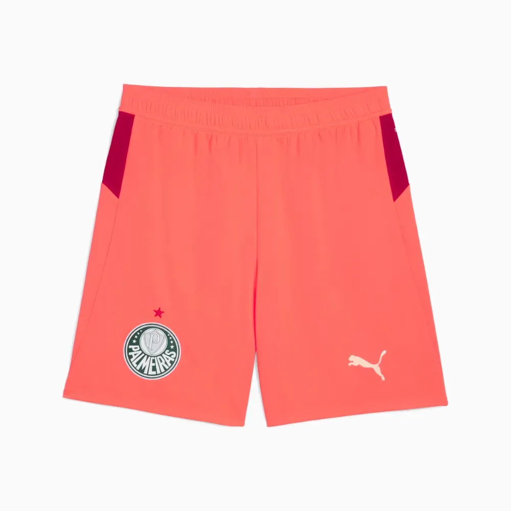 KidSuper x Puma Shorts Palmeiras Torcedor Masculina Orange - Droper