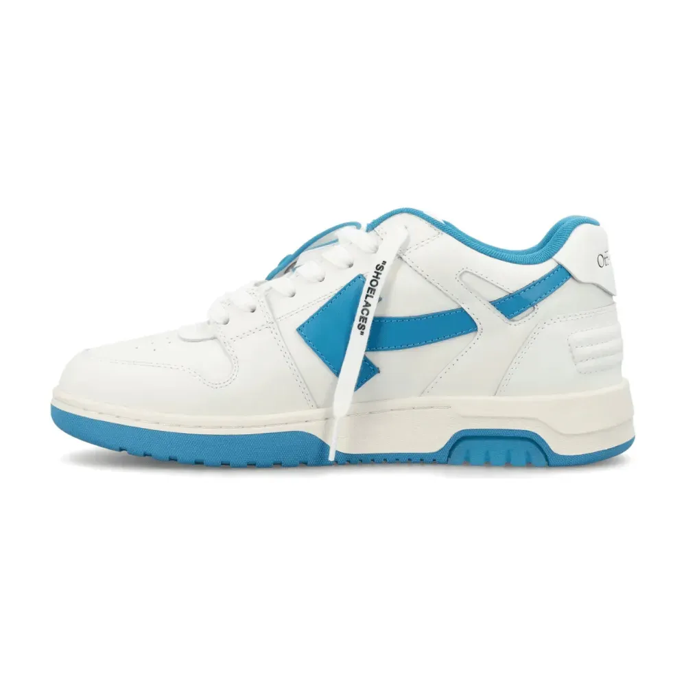 Off-White Out Of Office Calf Leather White Blue foto 2