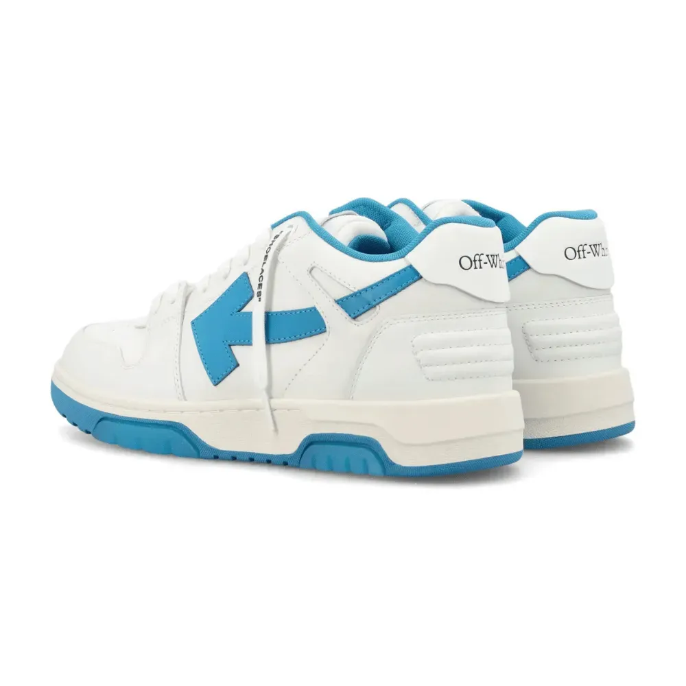 Off-White Out Of Office Calf Leather White Blue foto 3