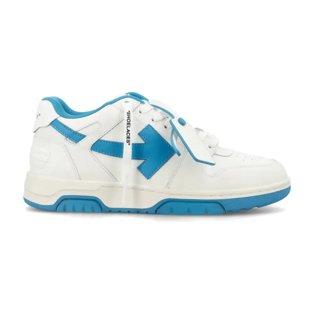 Off-White Out Of Office Calf Leather White Blue foto 1