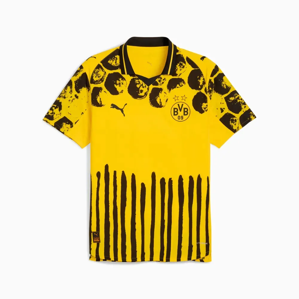 KidSuper x Puma Camisa Borussia Dortmund Authentic Masculina - Droper
