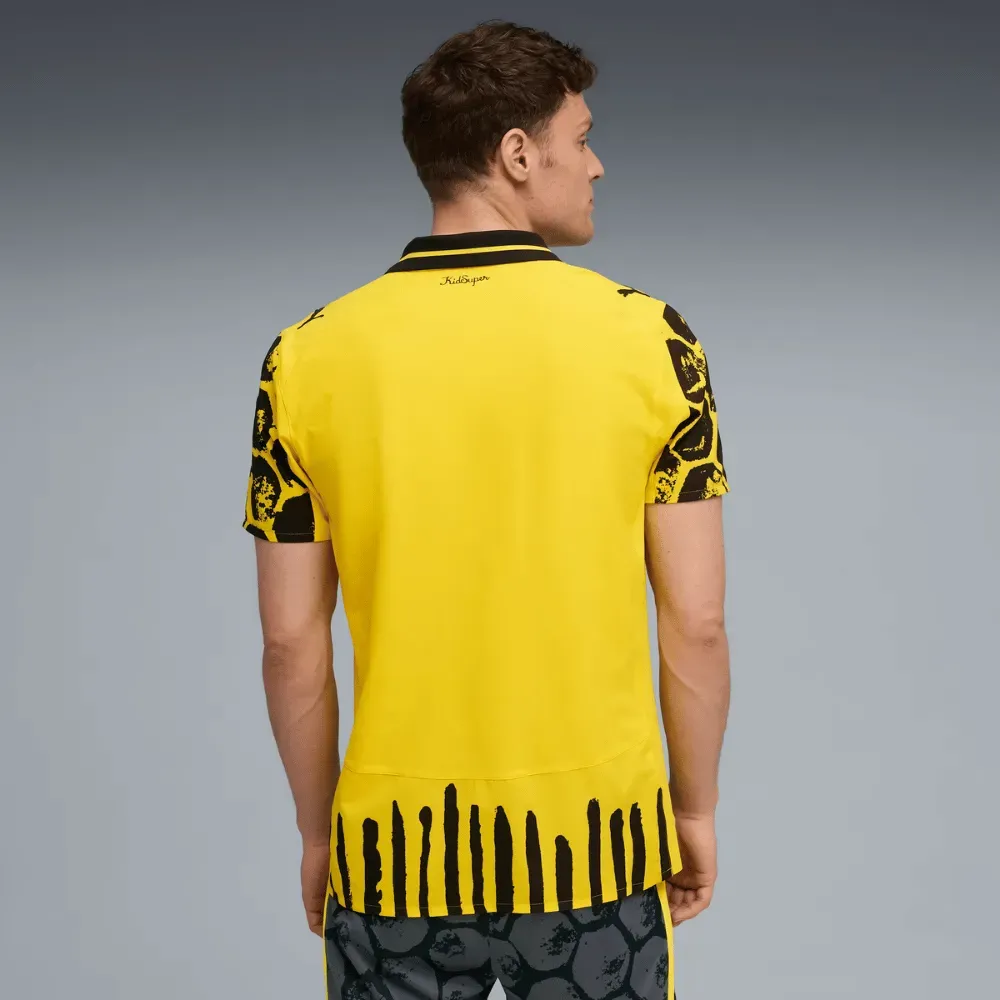 KidSuper x Puma Camisa Borussia Dortmund Authentic Masculina - Droper