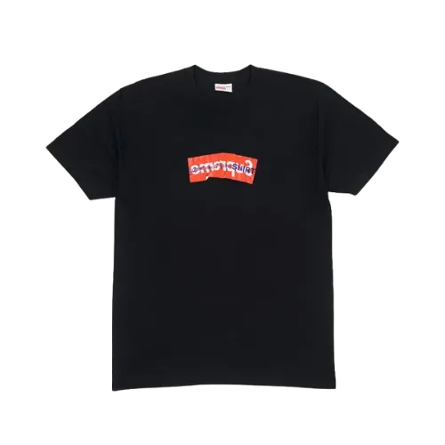 Comme Des Garcons SHIRT x Supreme Camiseta Box Logo Black - Droper