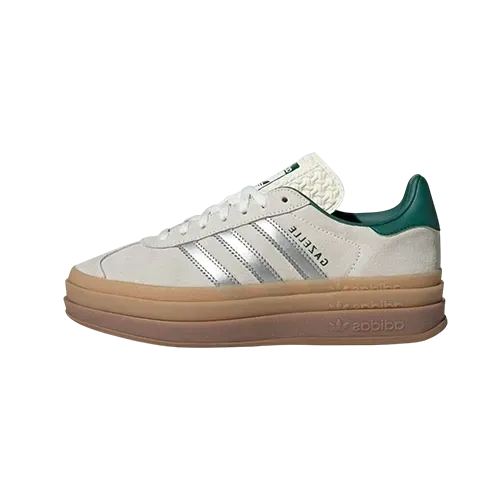 adidas Gazelle Bold Off White Collegiate Green