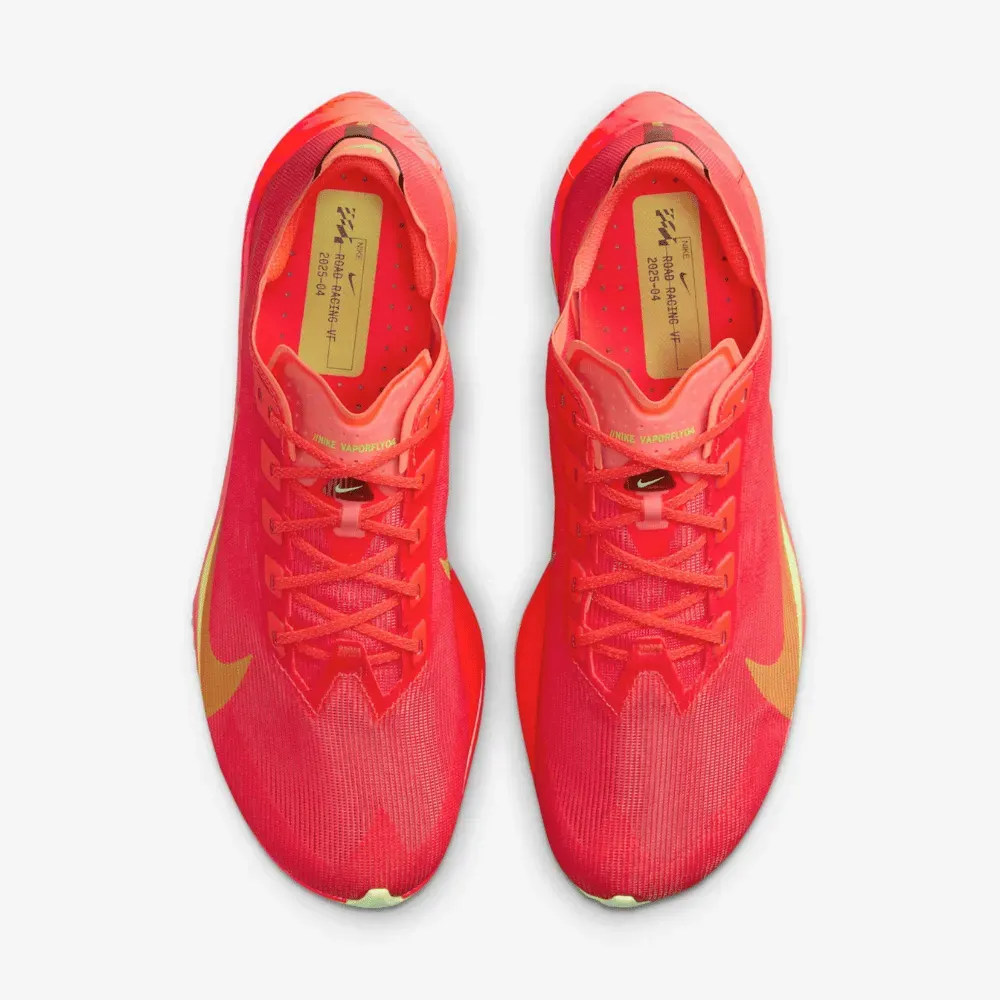 スパイク・シューズ Nike Vaporfly 4% Flyknit Bright Crimson Nike ZoomX VaporFly 4 Bright Crimson Mint Foam Cave Purple Lime