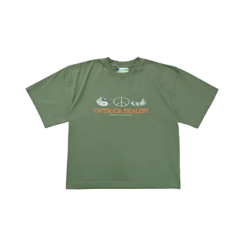 Camiseta State of Wonder Outdoor Idealism Green