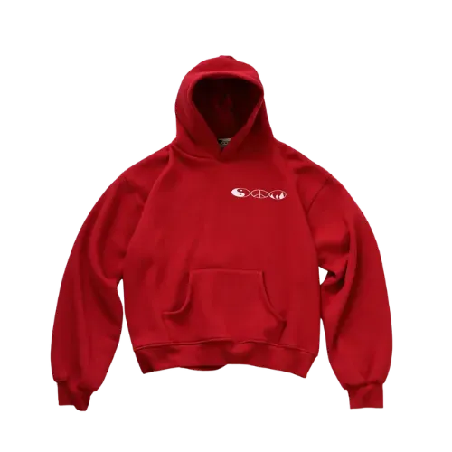 Moletom State of Wonder Boxy Red