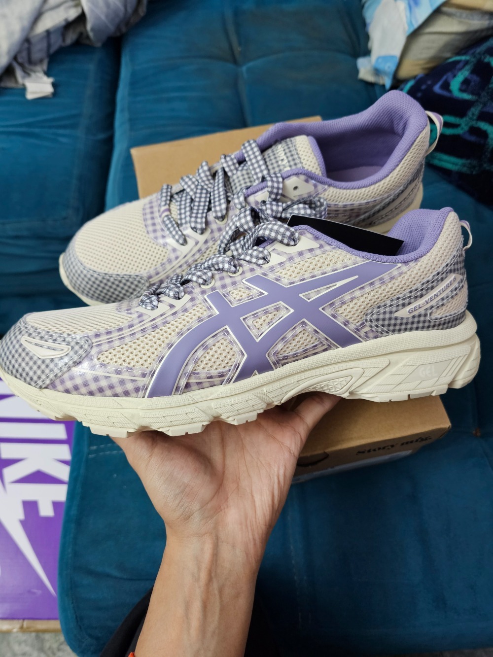 Story MFG. x Asics Gel-Venture 6 Vanilla Violet Quartz
