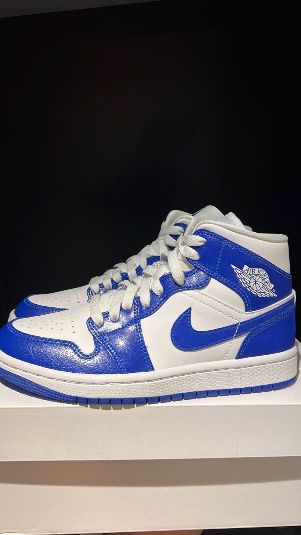 Air Jordan 1 Mid Kentucky Blue — 38, Novo
