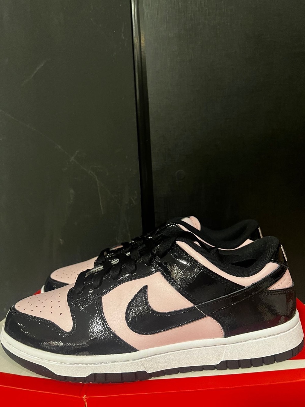 Nike Dunk Low Pink Foam Black — 36, Novo