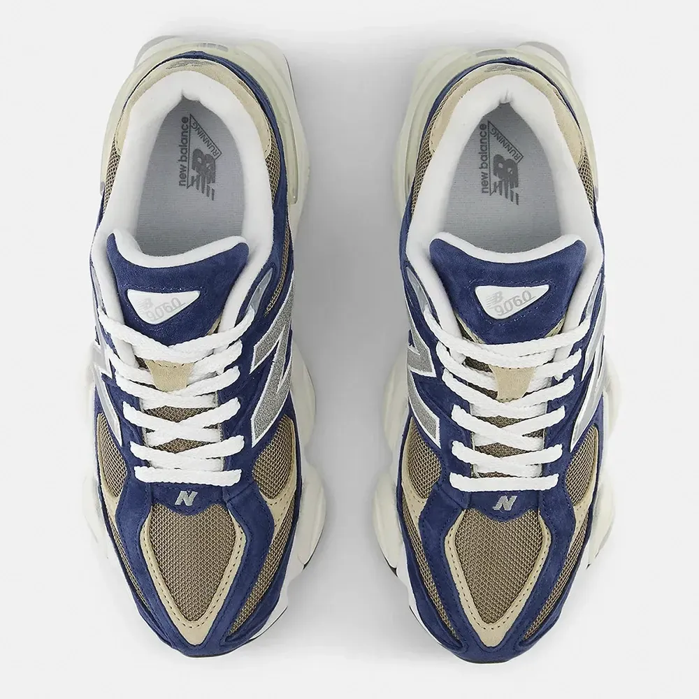 New Balance 9060 Navy Mushroom - Droper