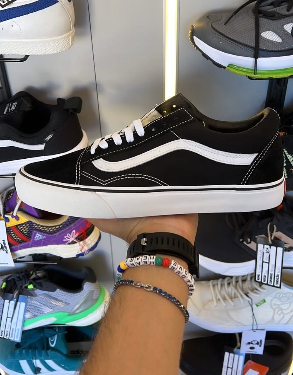 Vans Old Skool Black White — 41 / 42, Novo