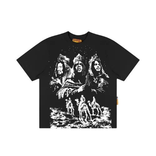 Camiseta Mad Enlatados 3 Reis Magos Preta