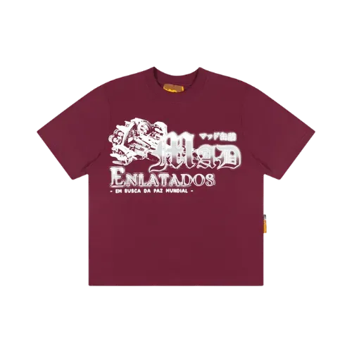 Camiseta Mad Enlatados Em Busca... Roxa