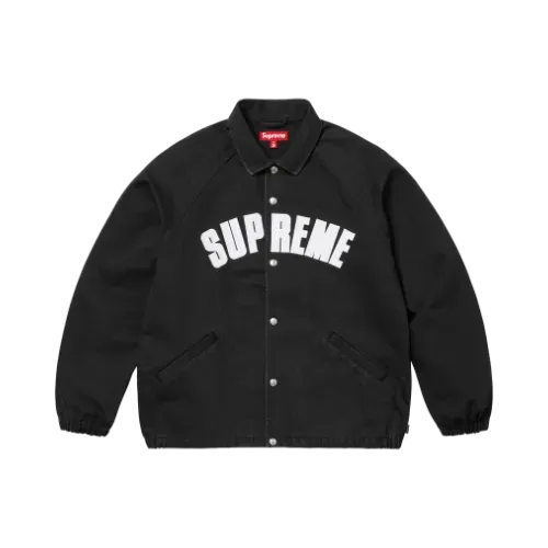 Jaqueta Supreme Arc Denim Coaches Black (SS25) - Droper