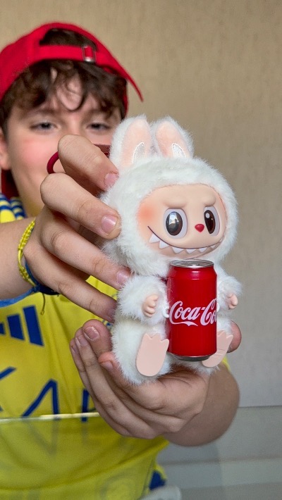 Pop Mart Labubu The Monsters Coca Cola Series Vinyl Face Single