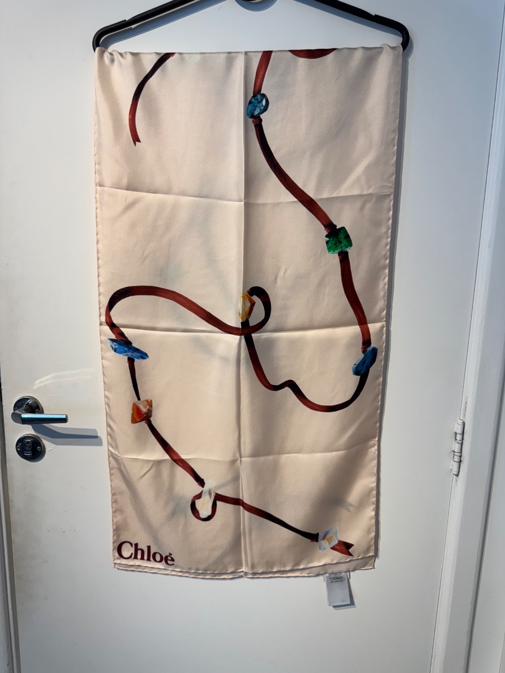 Lenço Retangular 100% Seda Chloé