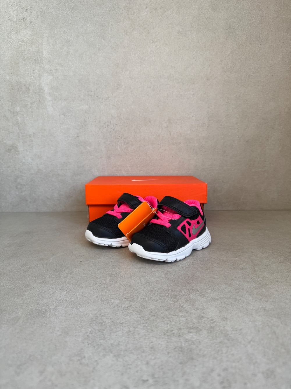 Nike Downshifter 6 Black Pink Infantil