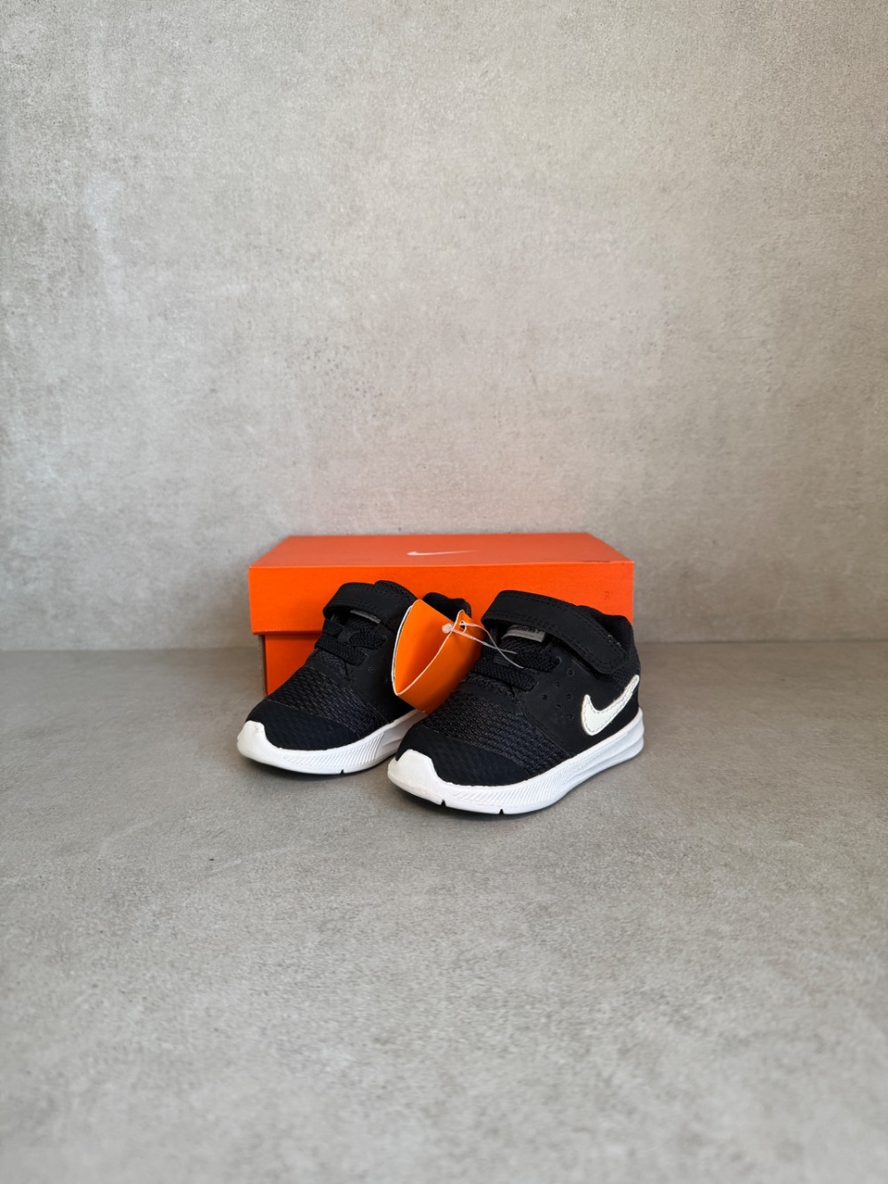 Nike Downshifter 7 Black White Infantil