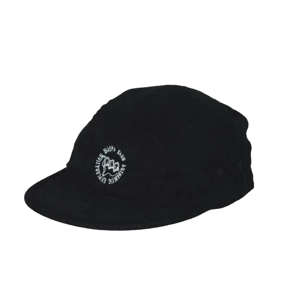 Boné Mahpa Five Panel Cotelê Authentic Exploration Black - Droper